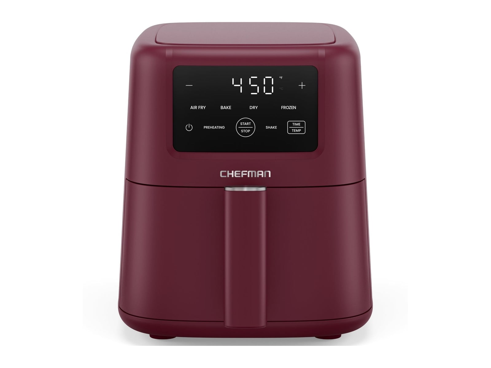 Chefman - TurboFry 3.5-Quart 4-in-1 Air Fryer Red Air Fryers