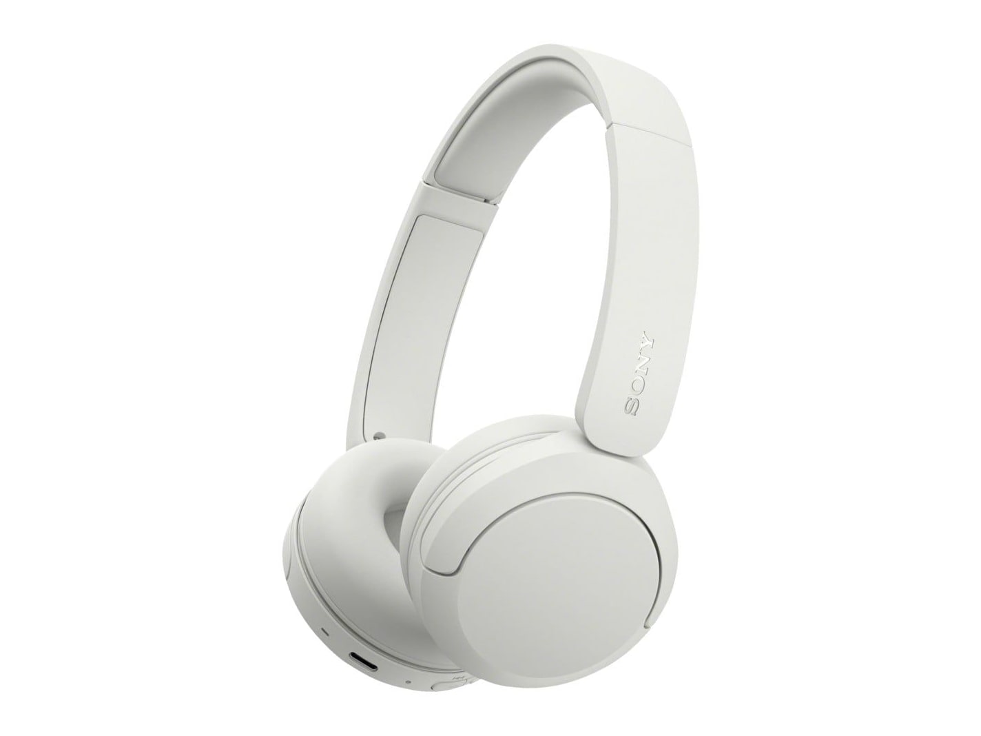 Sony - WH-CH535 Bluetooth On-Ear Headphones - White