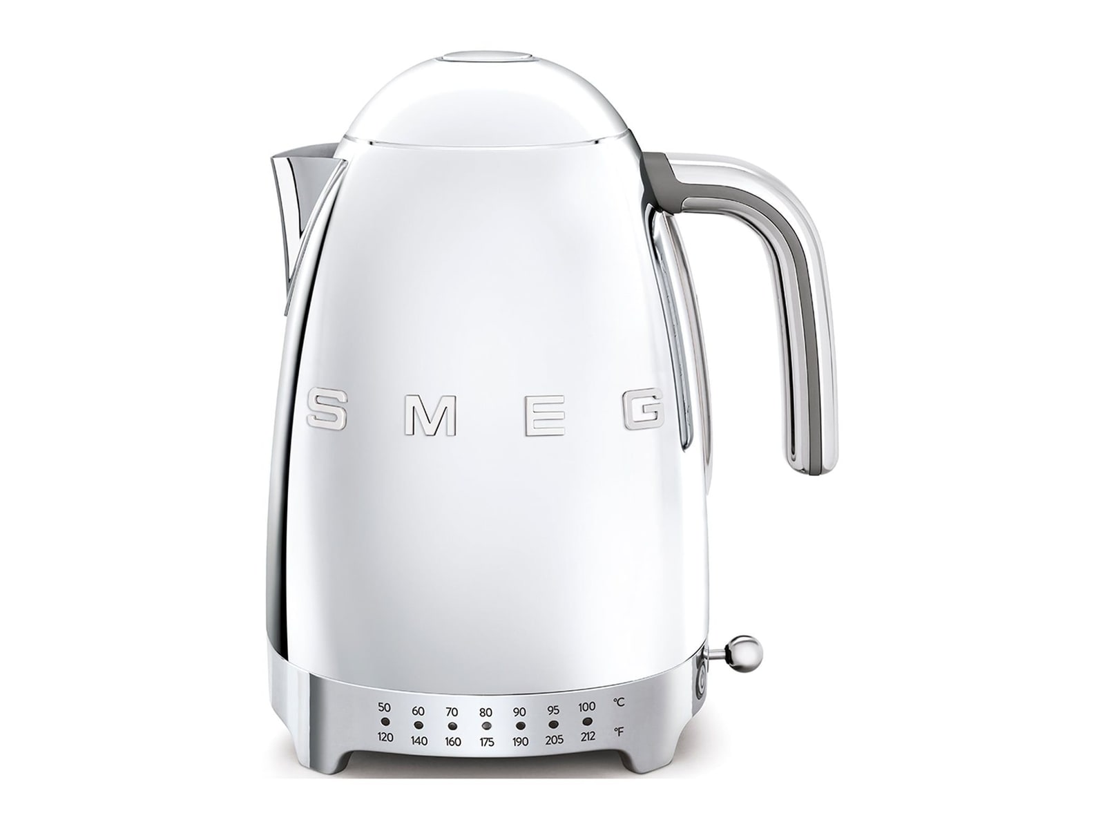 Smeg - 50's Retro Style Chrome Variable Temperature Kettle Electric Kettles