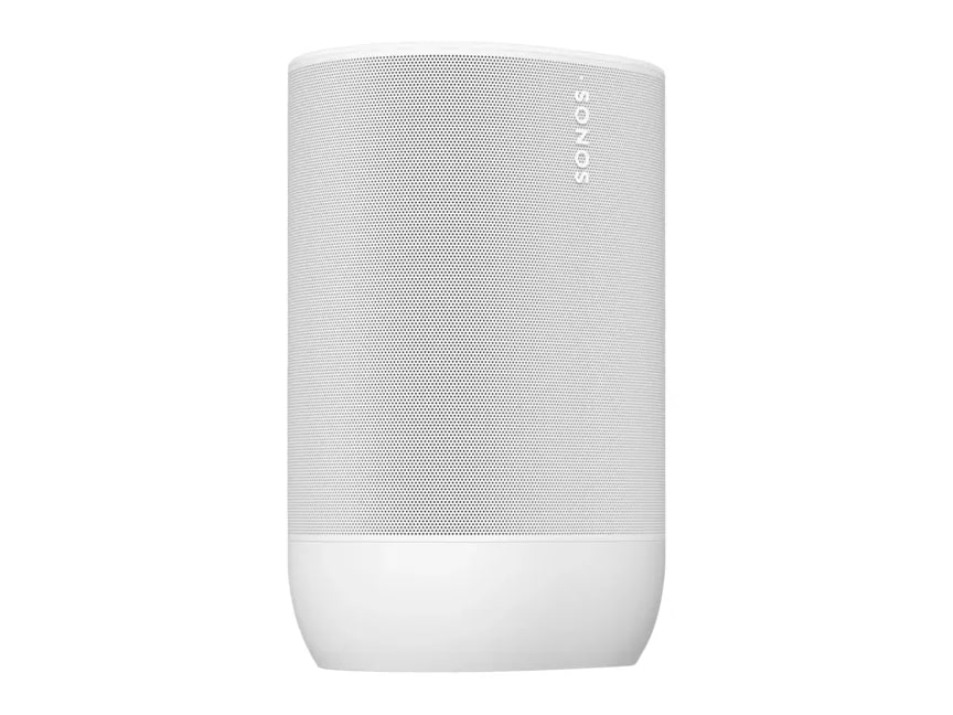 Sonos - Move 2 Wi-Fi, Bluetooth Portable Speakers - White (EU)