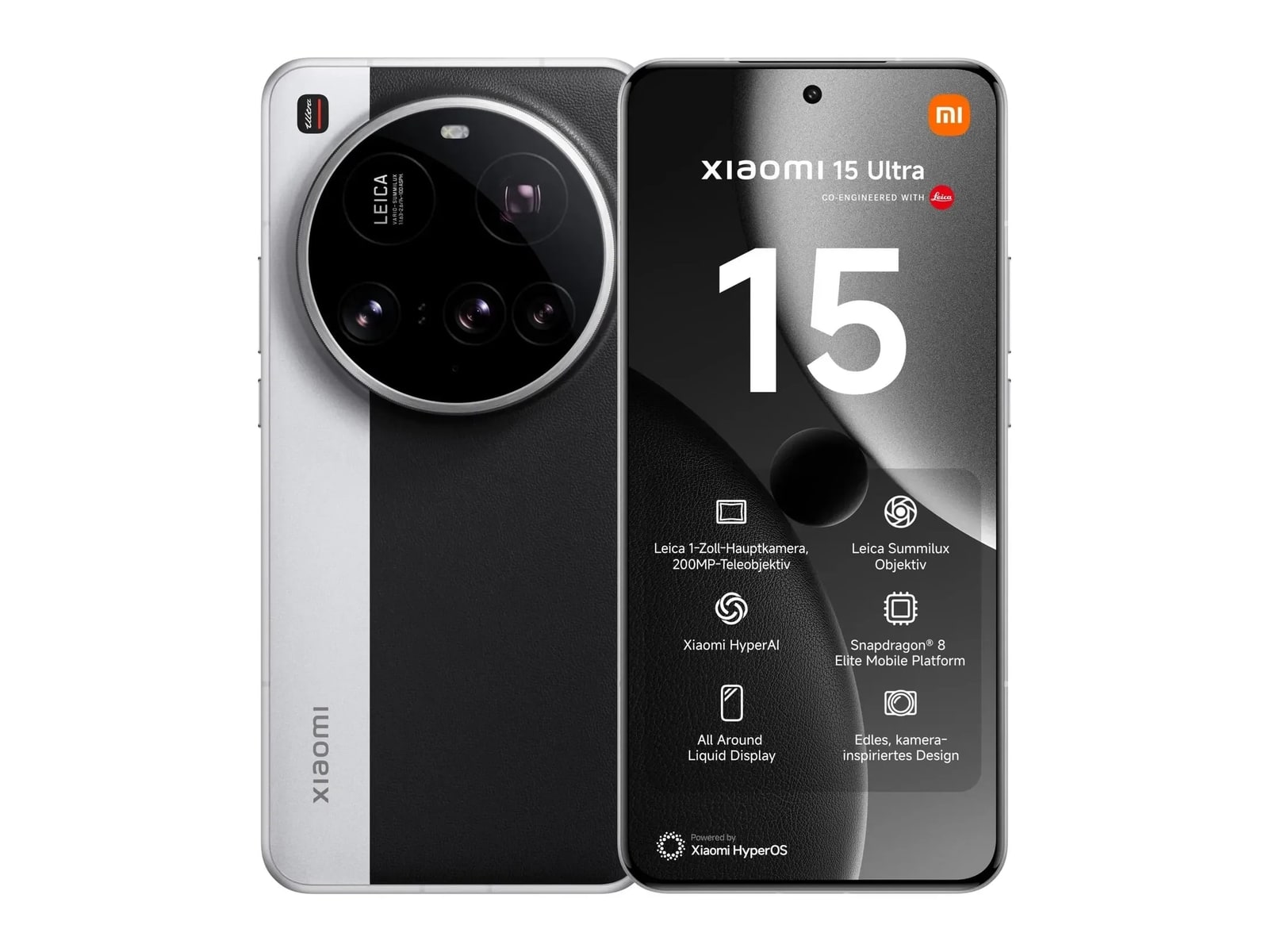 Xiaomi - 15 Ultra 5G 1TB - Silver Chrome