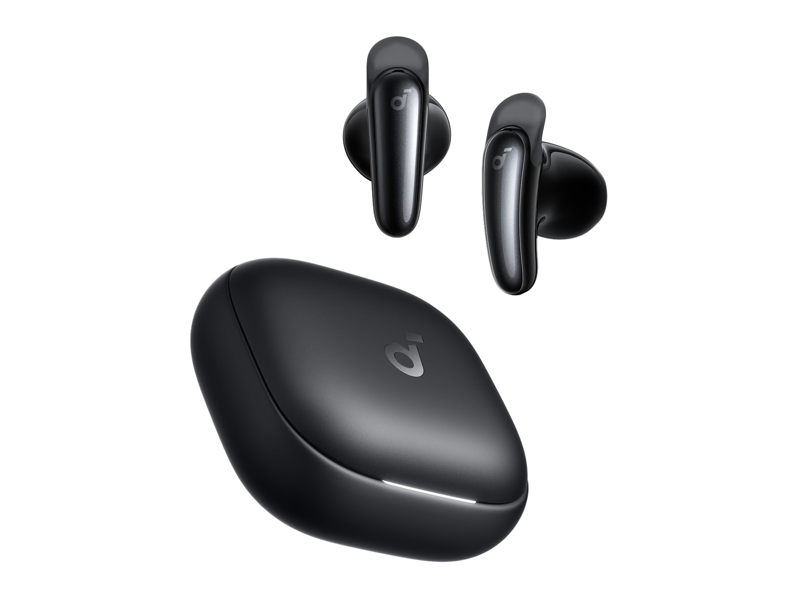 Soundcore - Liberty Buds Bluetooth True Wireless Earbuds - Midnight Black