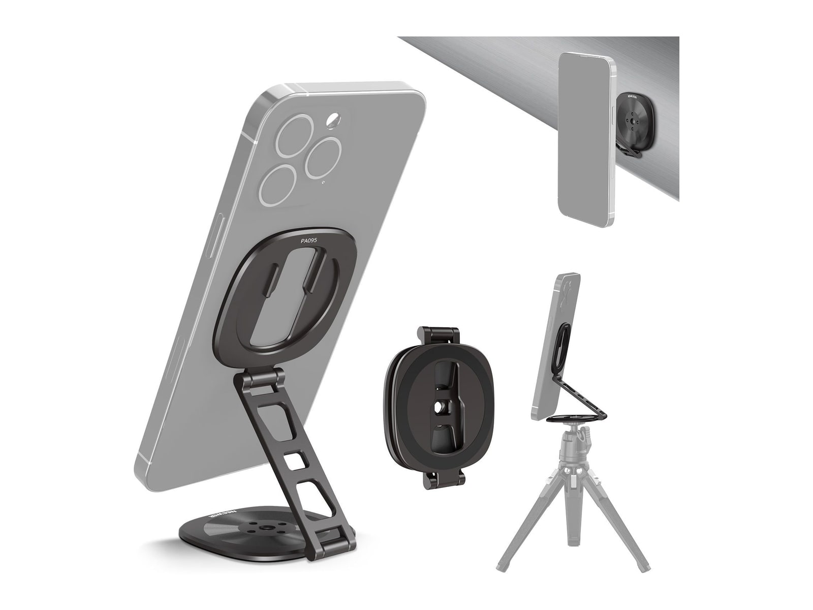 Neewer - PA095 Dual Magnetic Phone Holder