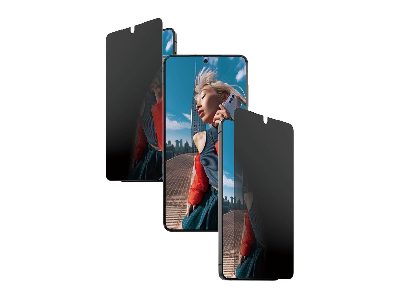 PanzerGlass - 2-Way Privacy Screen Protector Samsung Galaxy S26+ Ultra-Wide Fit w. Fastfit in-a-box