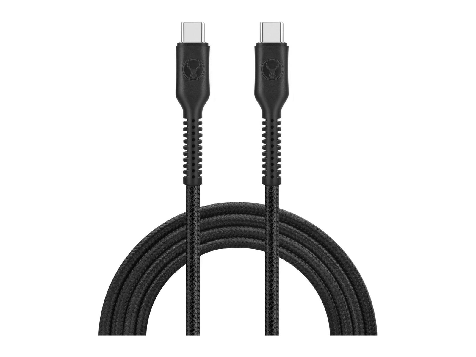 Bonelk - Long-Life Easy-Grip USB-C to USB-C 100W 1.2m Black Charging Cables