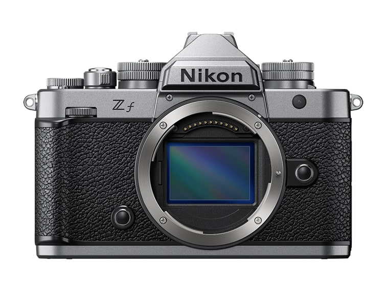 Nikon - Z f 24.5MP Mirrorless Cameras Body Only - Silver