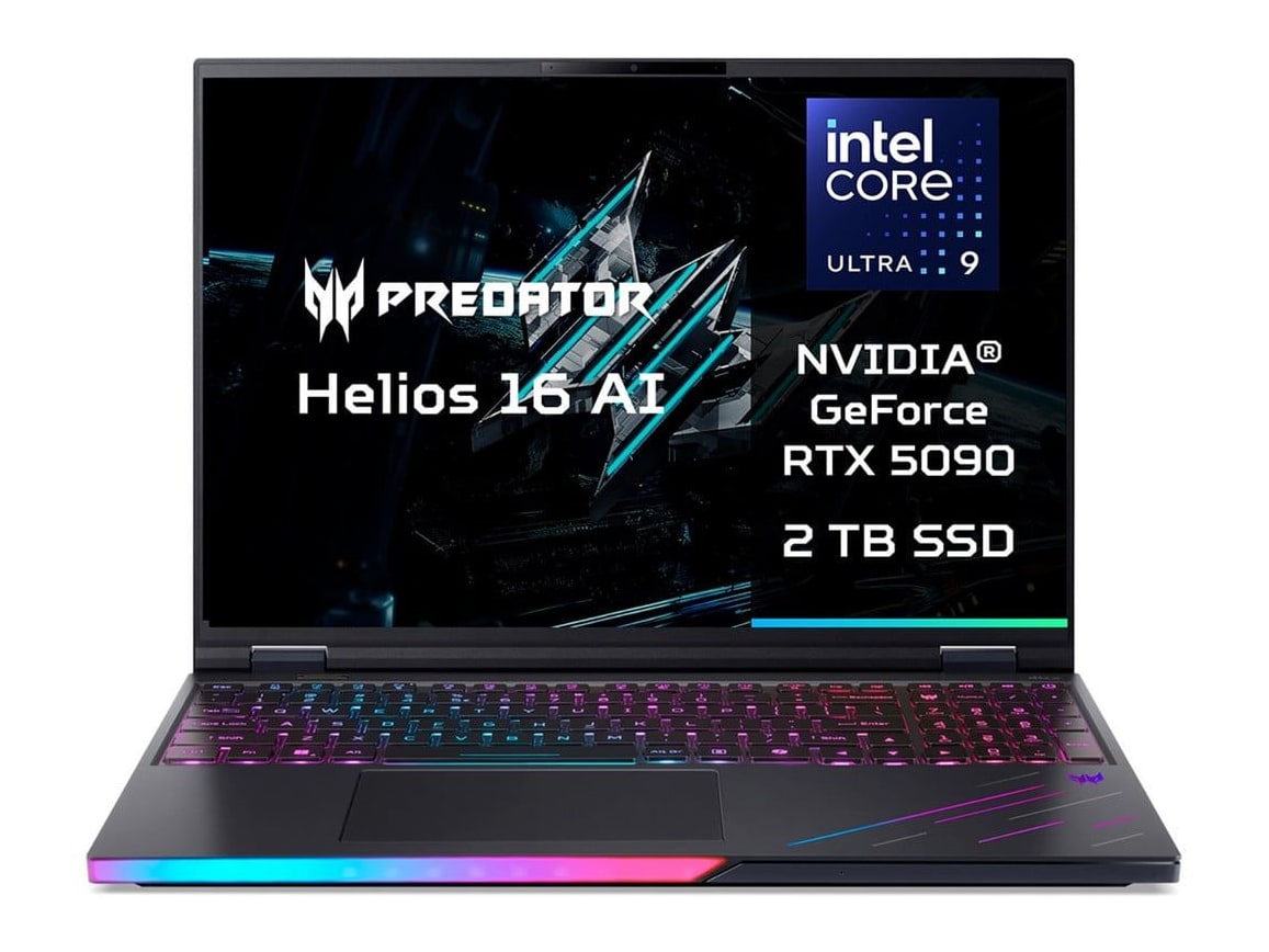 Acer - Predator PH16-73-9319 16" - Intel Core Ultra 9 275HX chip - 32GB Memory - 2TB SSD - Black