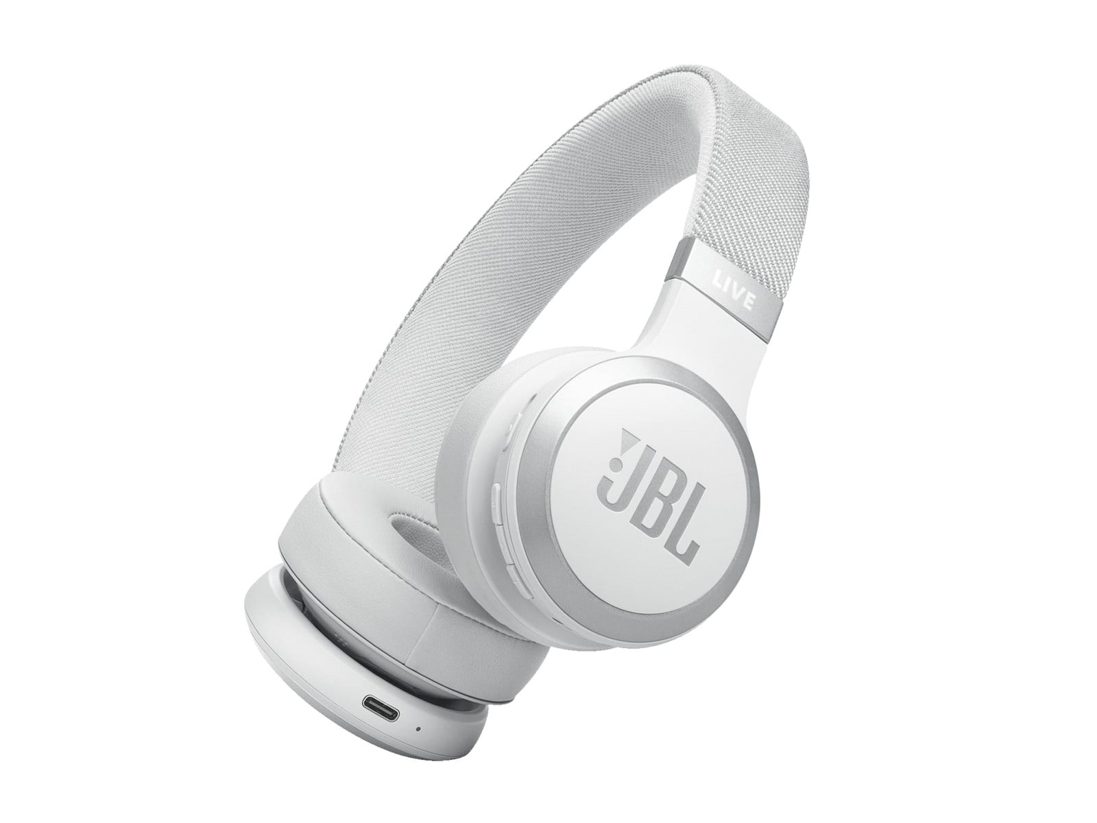 JBL - Live 670NC On-Ear Headphones - White