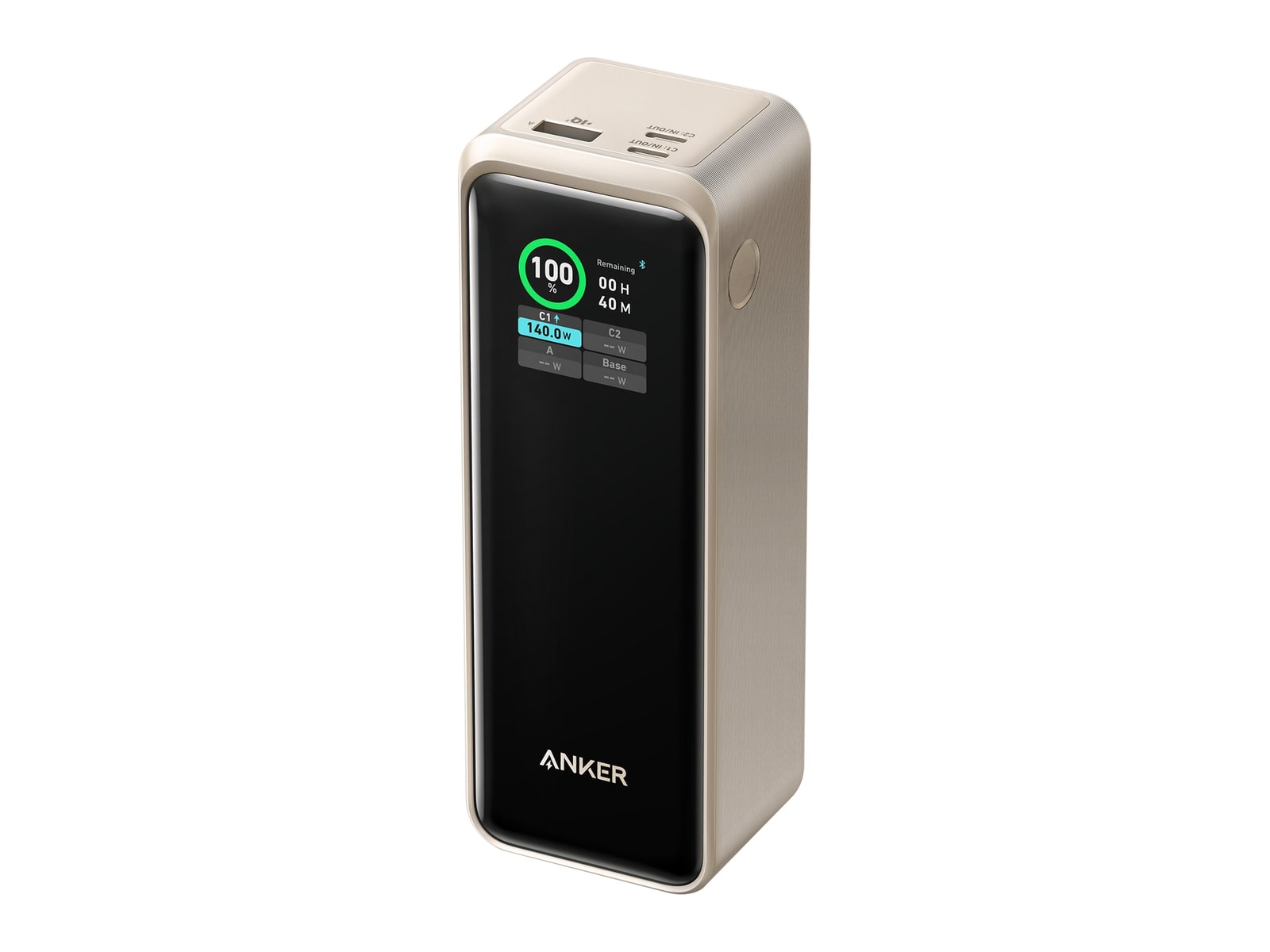 Anker - Prime Power Bank (27K, 250W) Champagne Power Banks