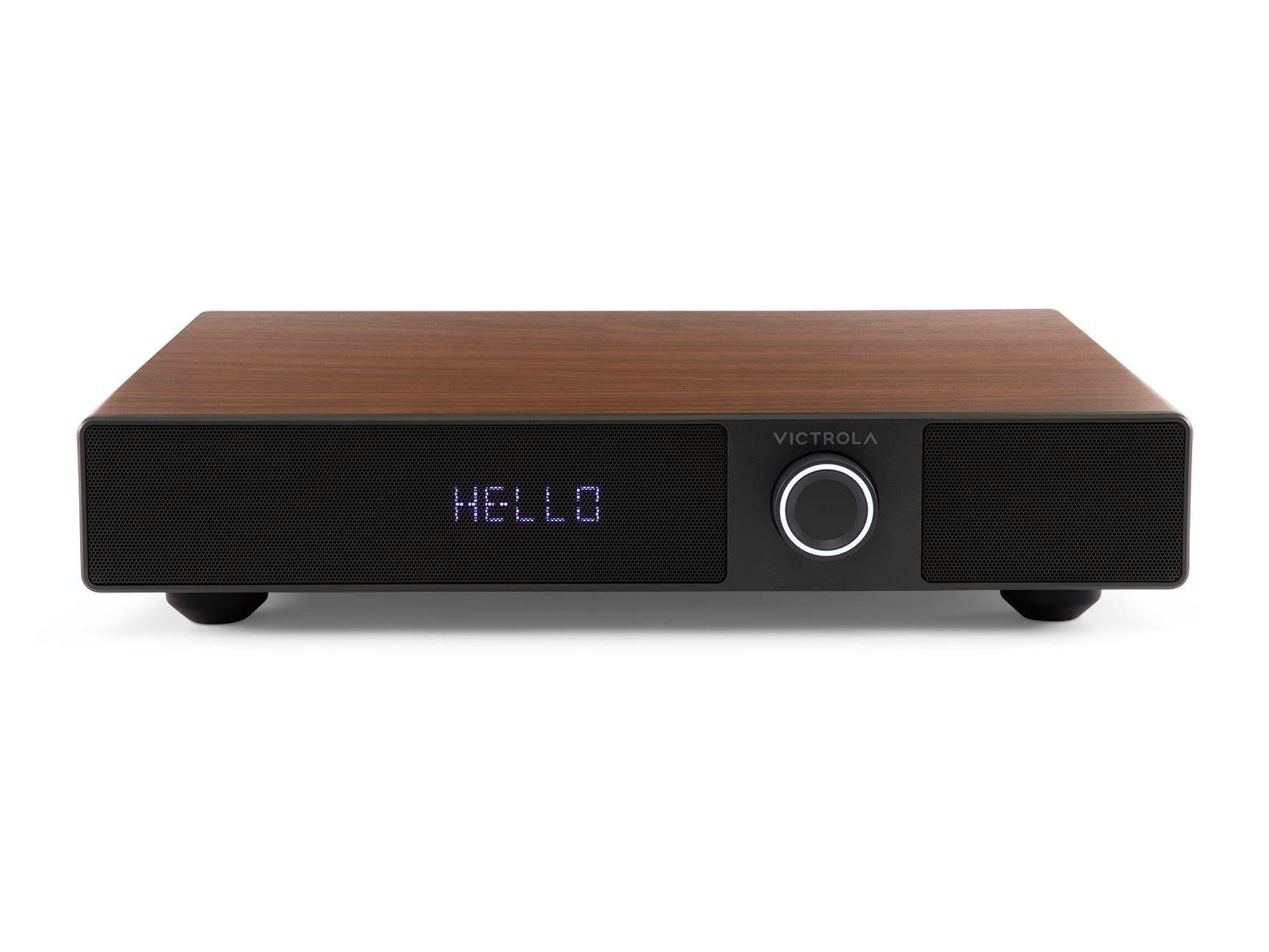 Victrola - Soundstage Bluetooth Speakers - Walnut