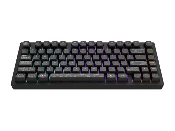Dark Project - ALU81A Terra Nova ANSI Wireless Keyboards - Black