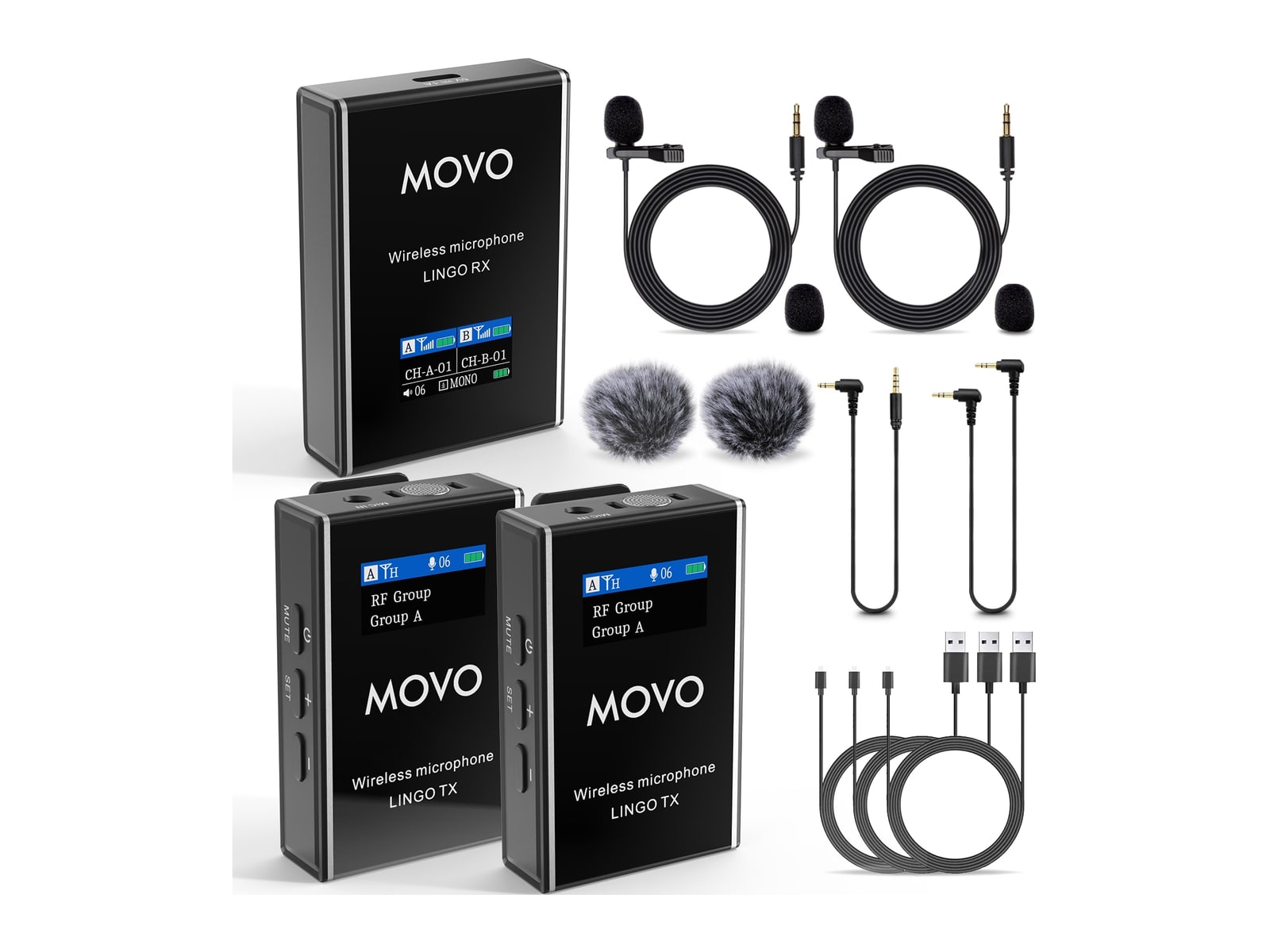 MOVO - LINGO DUO Microphones