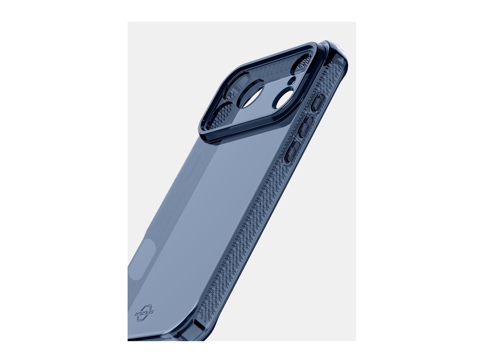 ITSKINS - SPECTRUM R Clear - iPhone 18 Pro / 17 Pro - Deep Blue