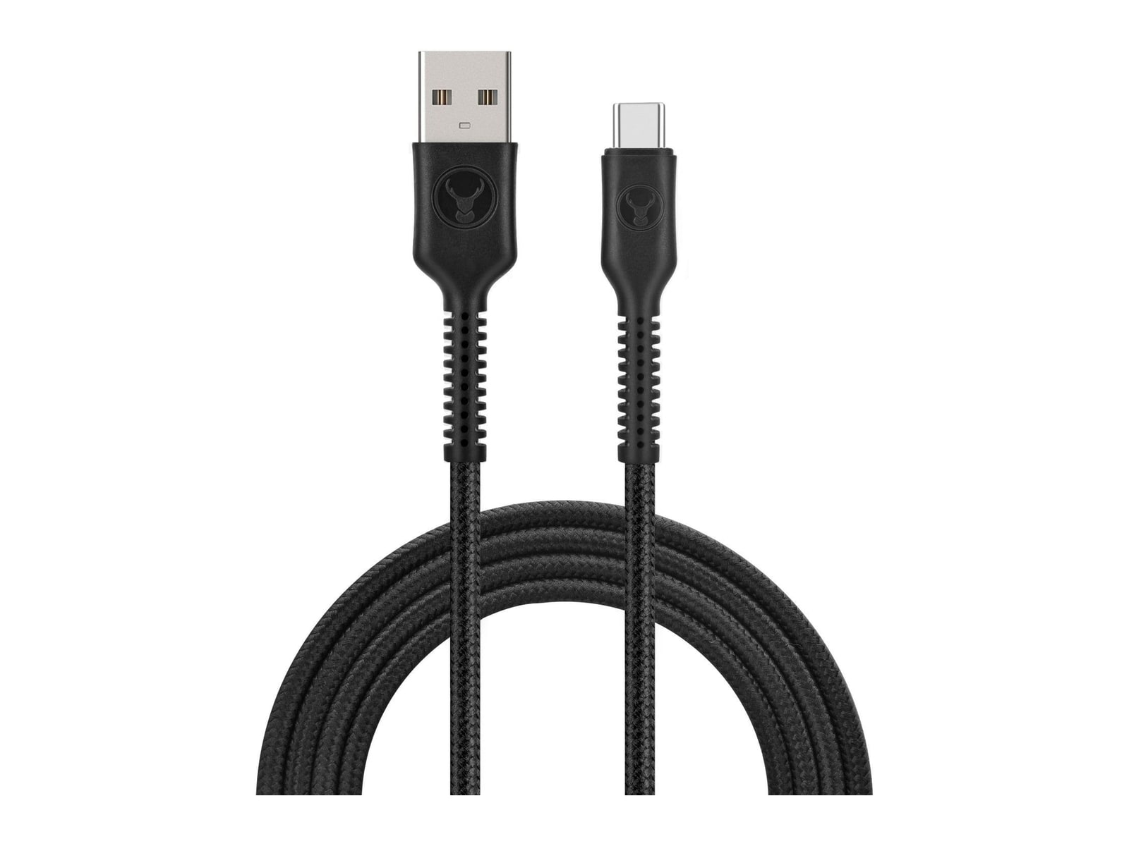 Bonelk - Long-Life Easy-Grip USB-A to USB-C 60W 2m Black Charging Cables