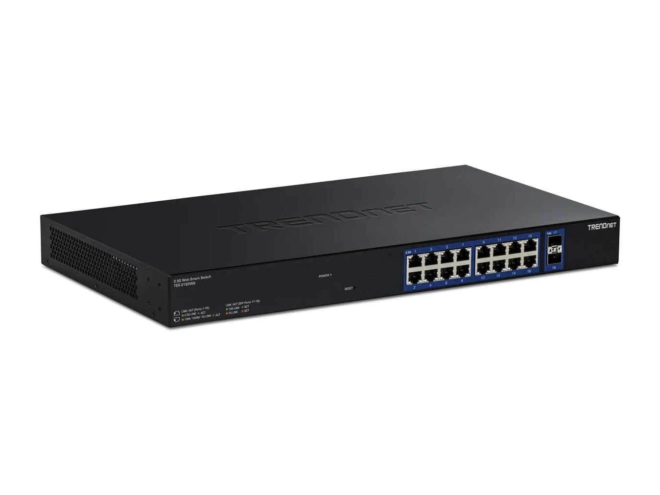 TRENDnet - TEG-3182WS 18-Port 2.5G Smart Rackmount Switches