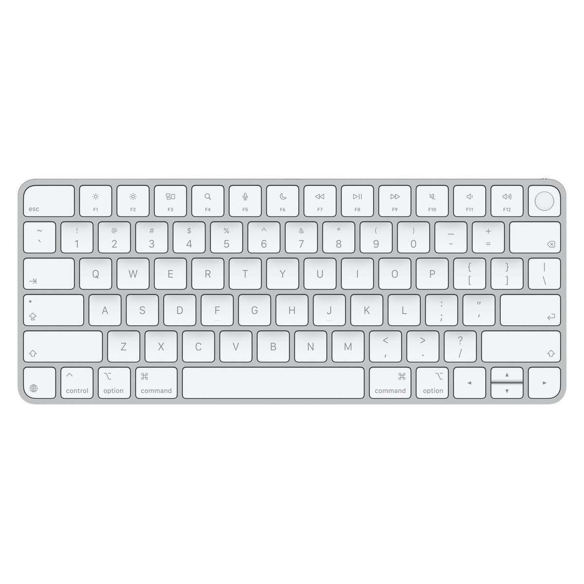 Apple - Magic Keyboard with Touch ID (USB-C) - Wireless Keyboard - US English - White