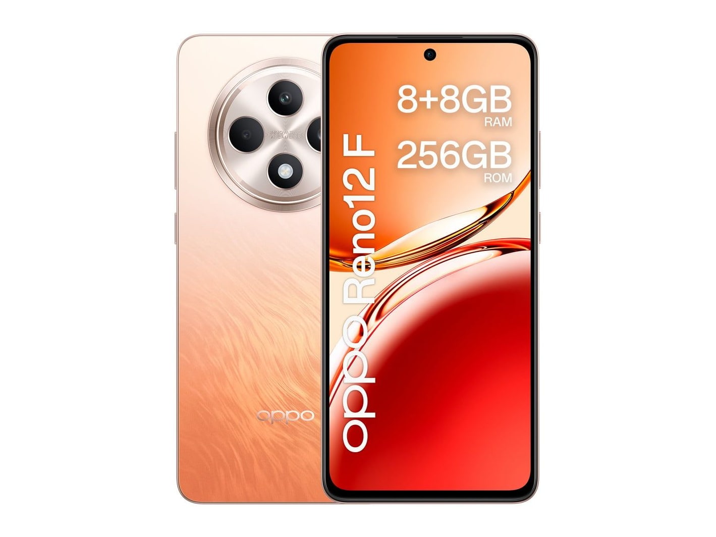 OPPO - Reno12 F 256GB - Orange