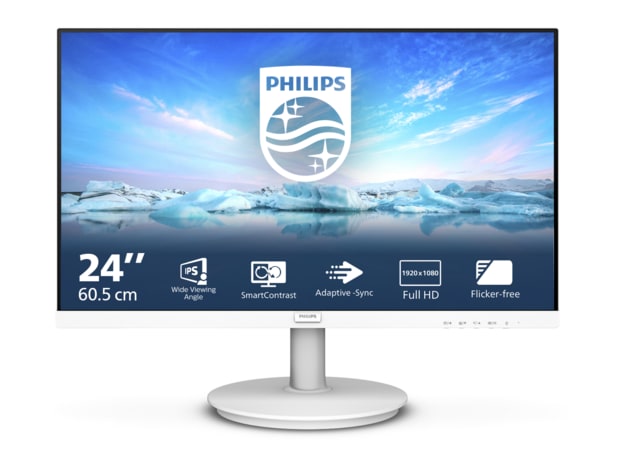 Philips - 23.8" 241V8AW Full HD 100Hz Professional Monitors (EU)