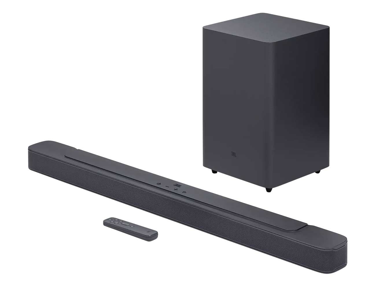 JBL - Bar 2.1 Deep Bass (MK2) Bluetooth 4.2 Soundbars - Black