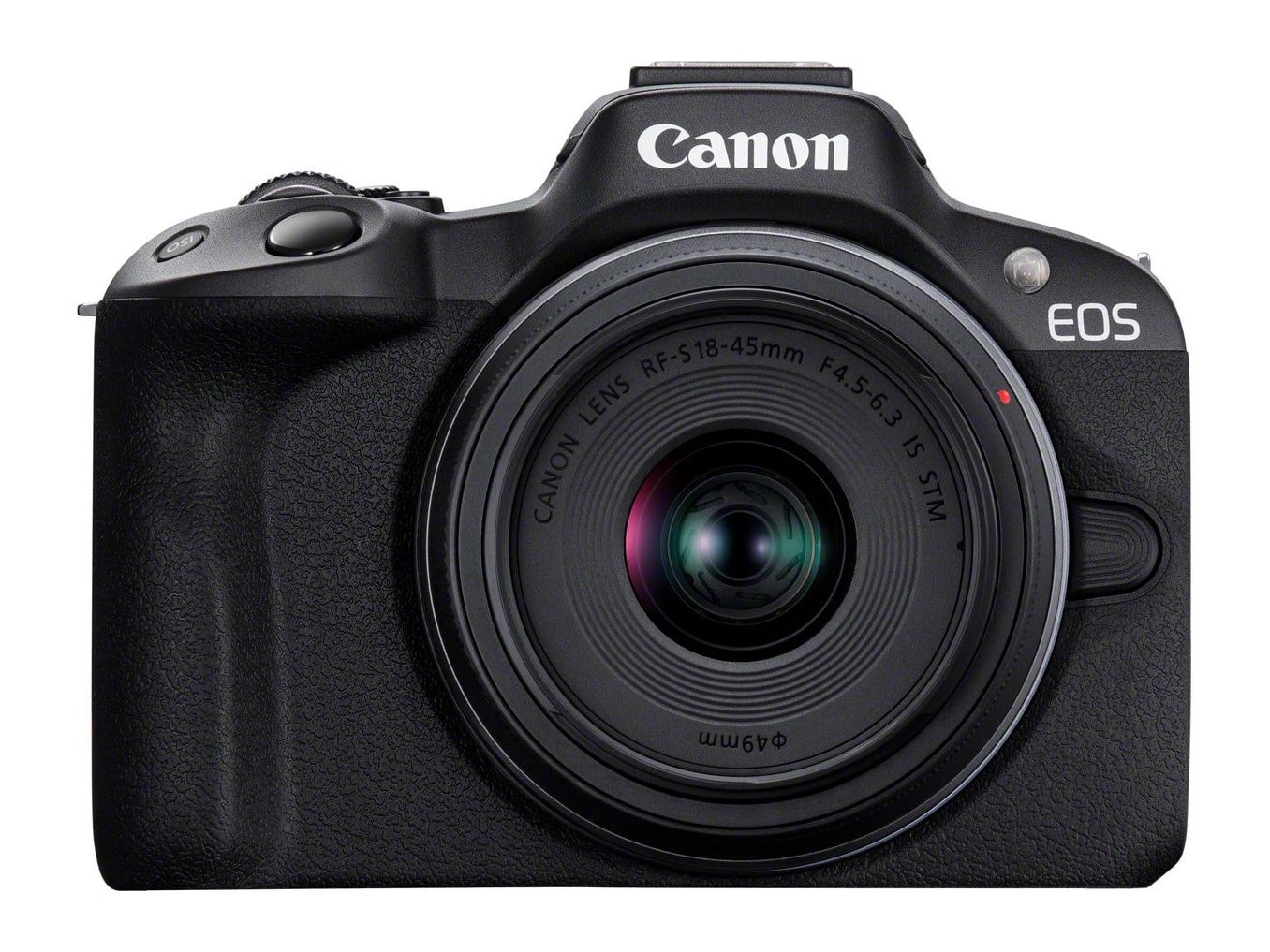 Canon - EOS R50 with RF-S 18-45mm Lens Kit Mirrorless Cameras - Black (JP)