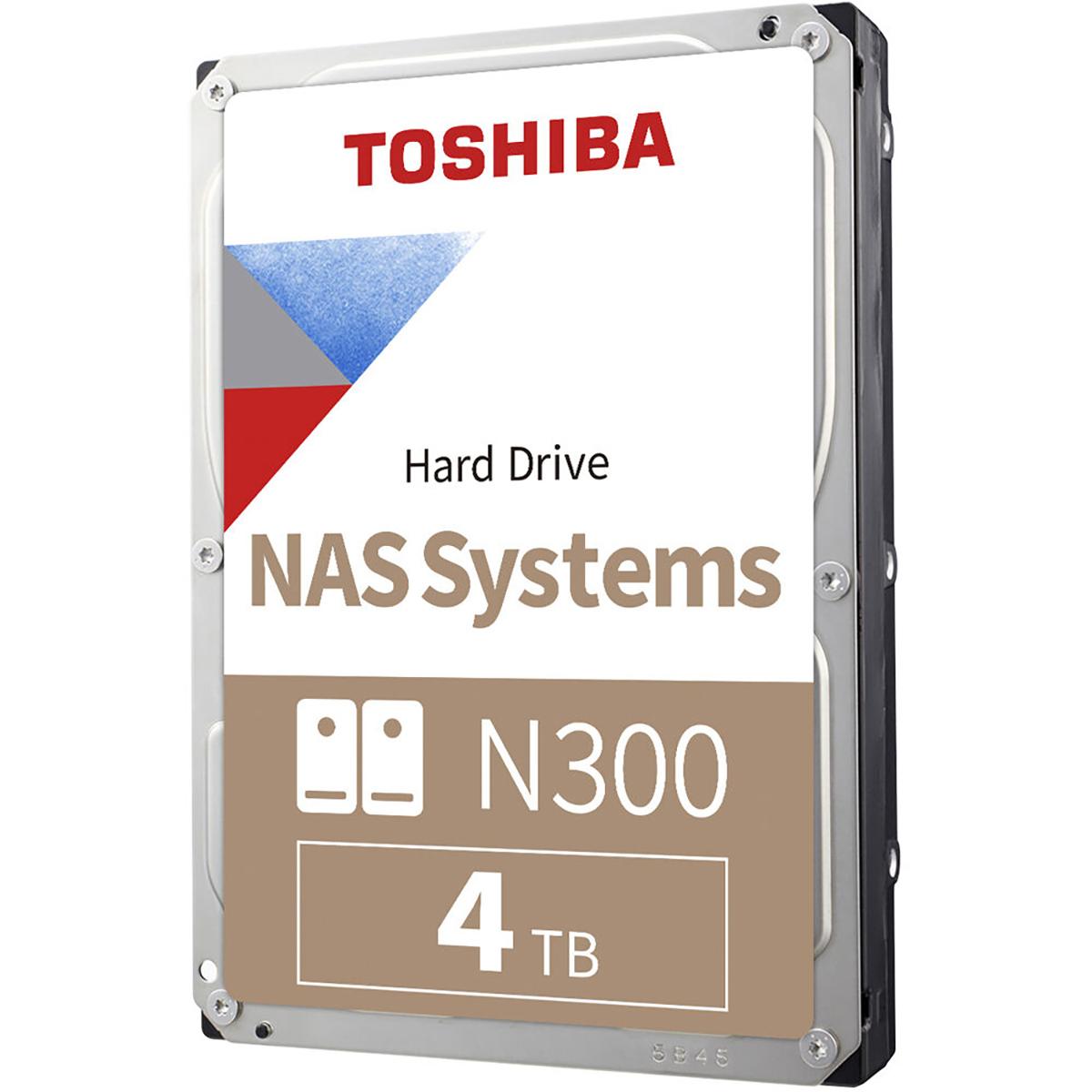 Toshiba - N300 4TB Storage Drives - SATA III (SATA 6.0 Gb/s)