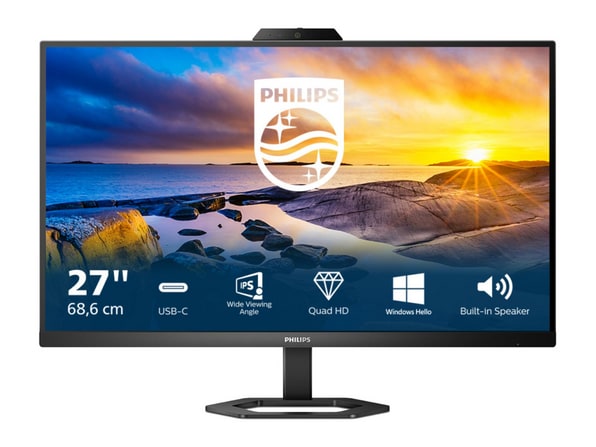 Philips - 27" 27E1N5600HE QHD 75Hz Professional Monitors (EU)