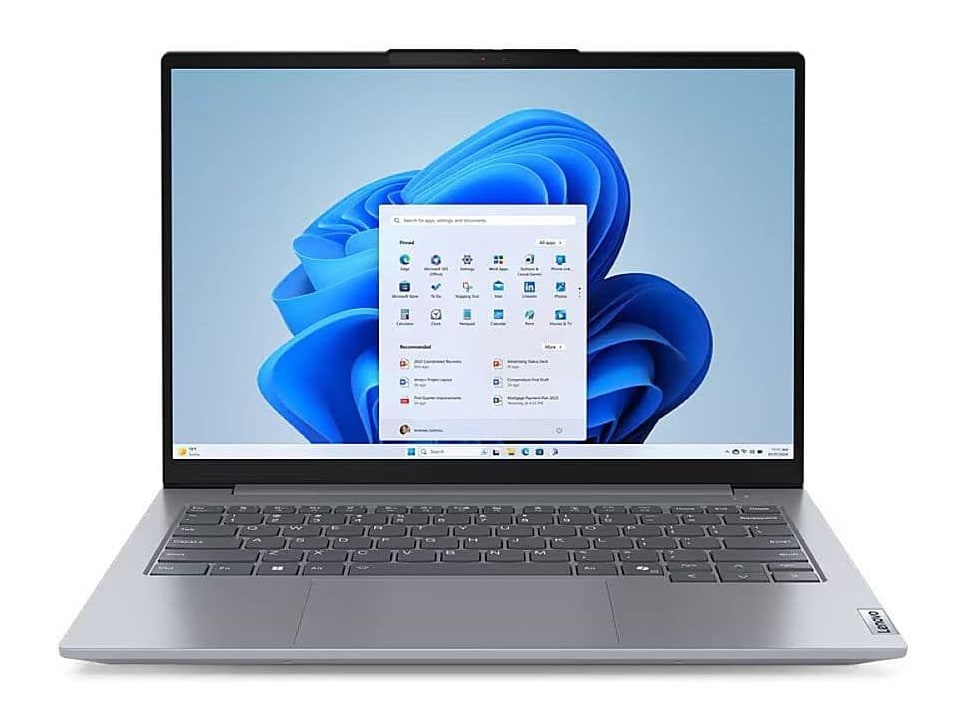 Lenovo - ThinkBook 14 G7 21MV0008US 14" - AMD Ryzen 5 7535HS chip - 8GB Memory - 256GB SSD - Arctic Gray