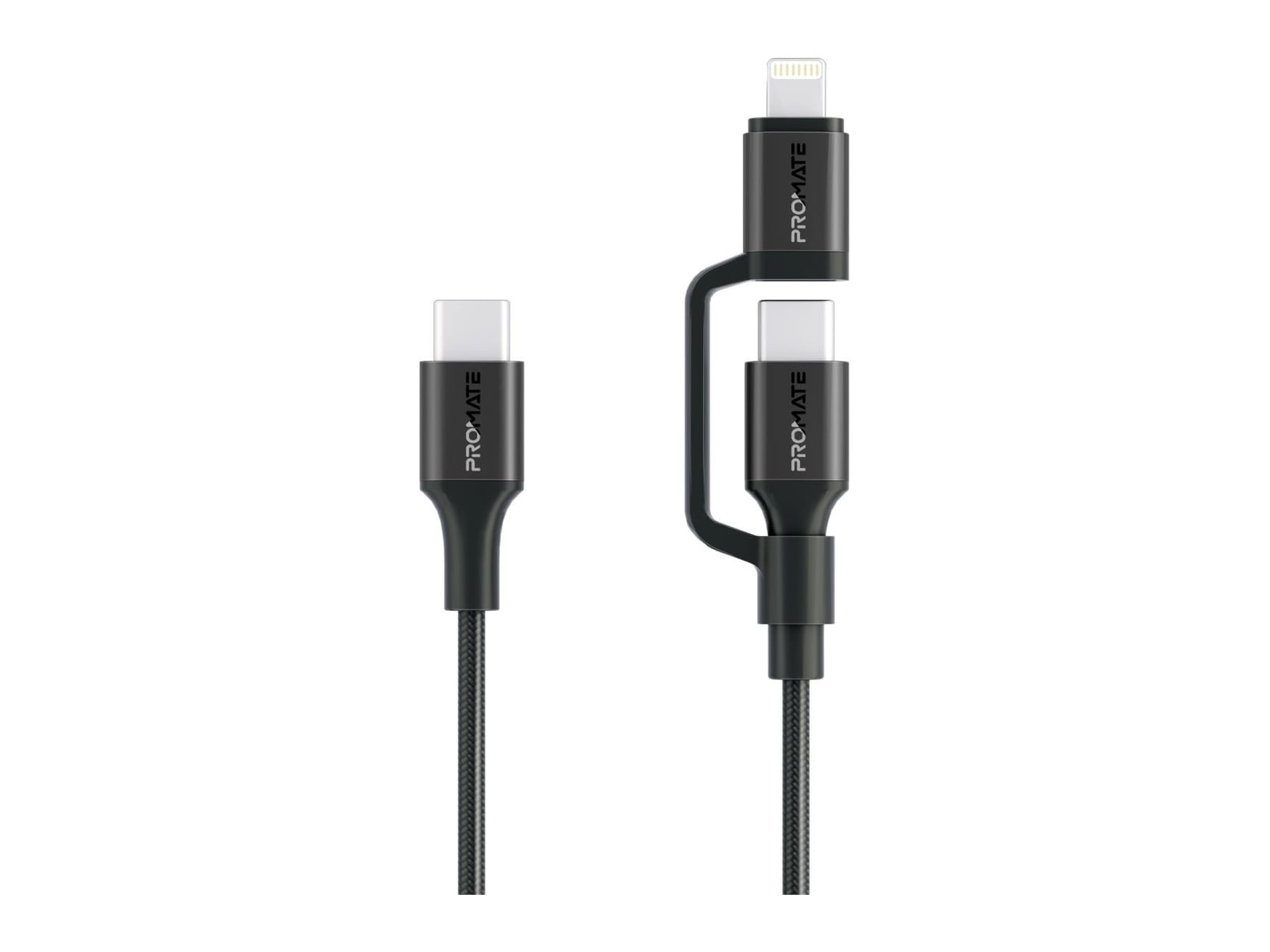 Promate - PowerLink-CCi USB-C Cables - Black