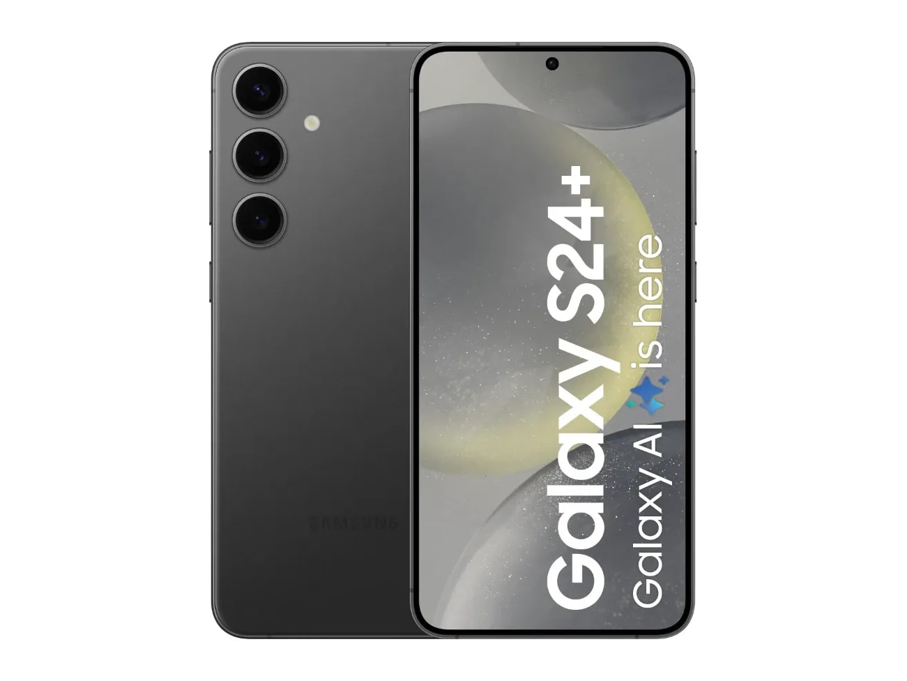 Samsung - Galaxy S24 Plus 5G 256GB - Onyx Black (EU)