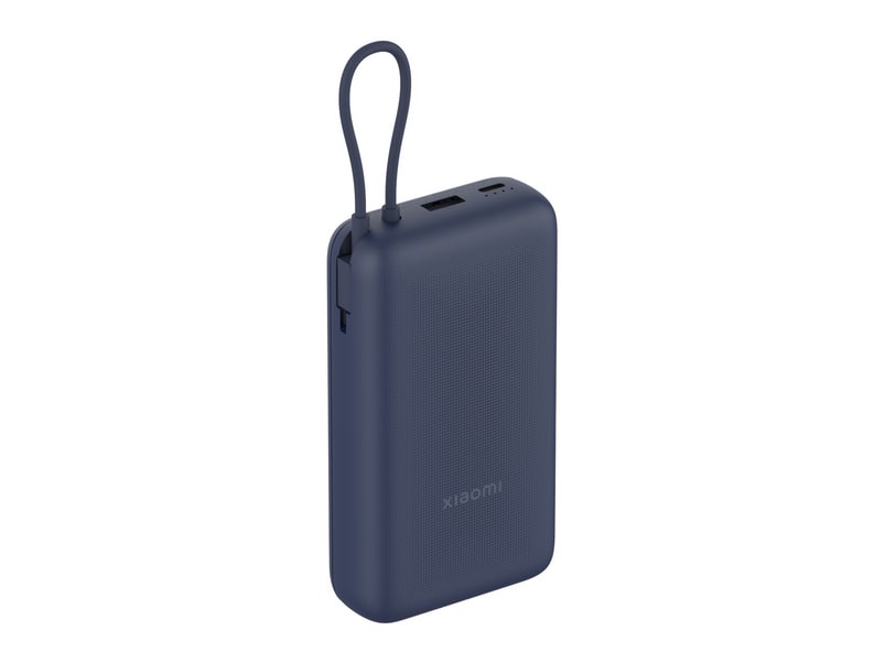 Xiaomi - 33W 20000mAh Built-in Cable Blue Power Banks