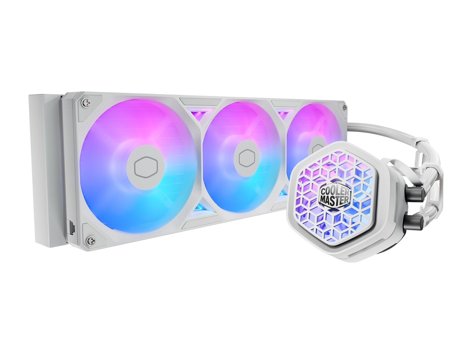Cooler Master - MasterLiquid Atmos II 360 VRM White Cooling Systems