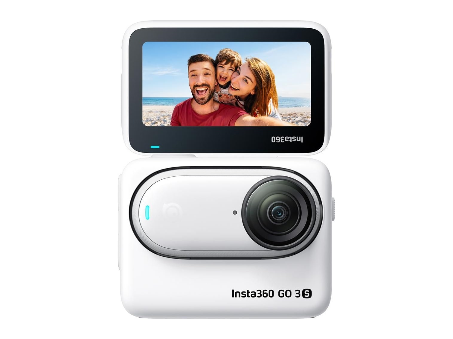 Insta360 - GO 3S 4K UHD Action Cameras - Arctic White