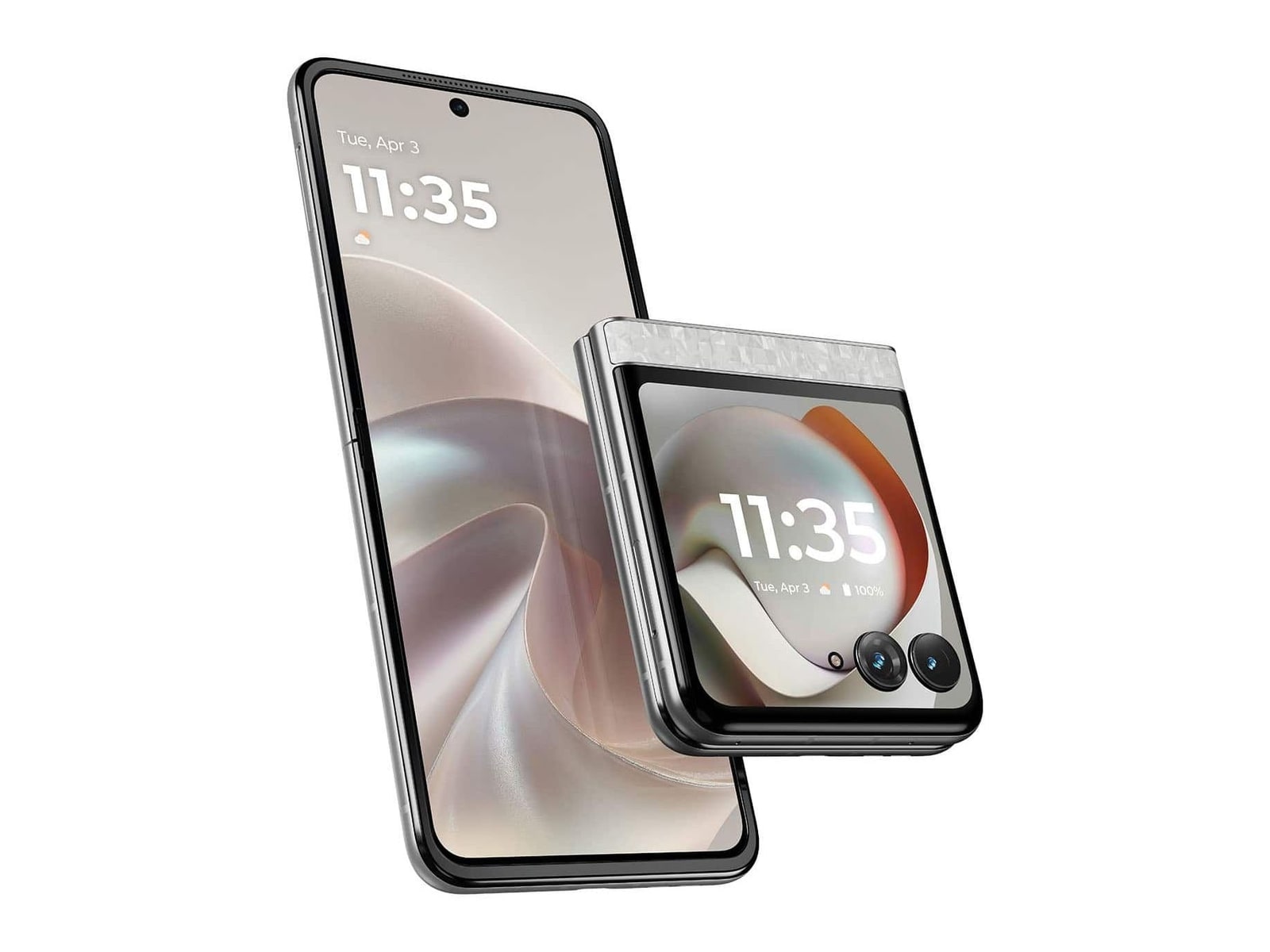 Motorola - Razr (2026) 5G 256GB - Pantone Bright White