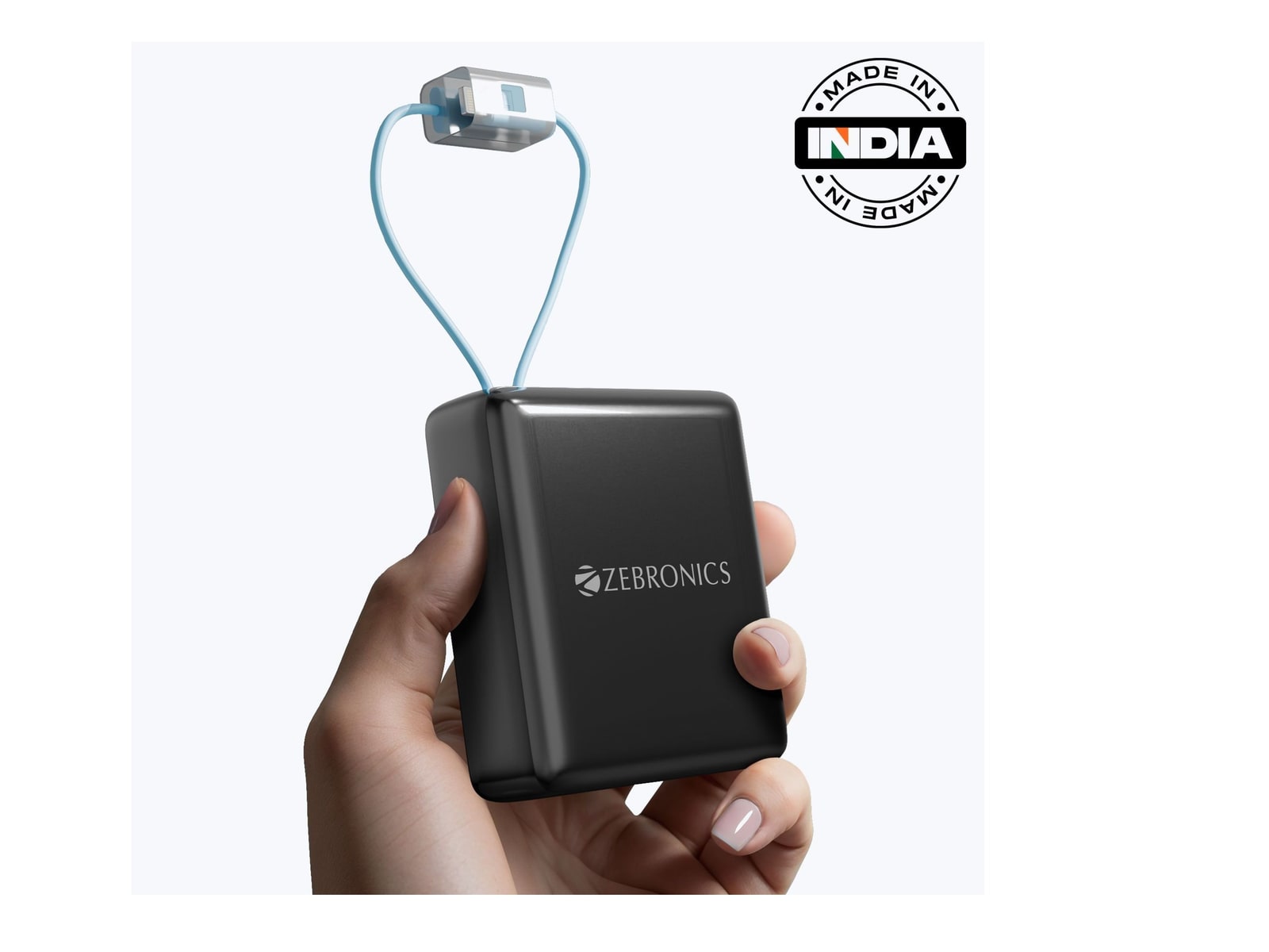 Zebronics - Zeb EnergiTank 10R1 Black Power Banks