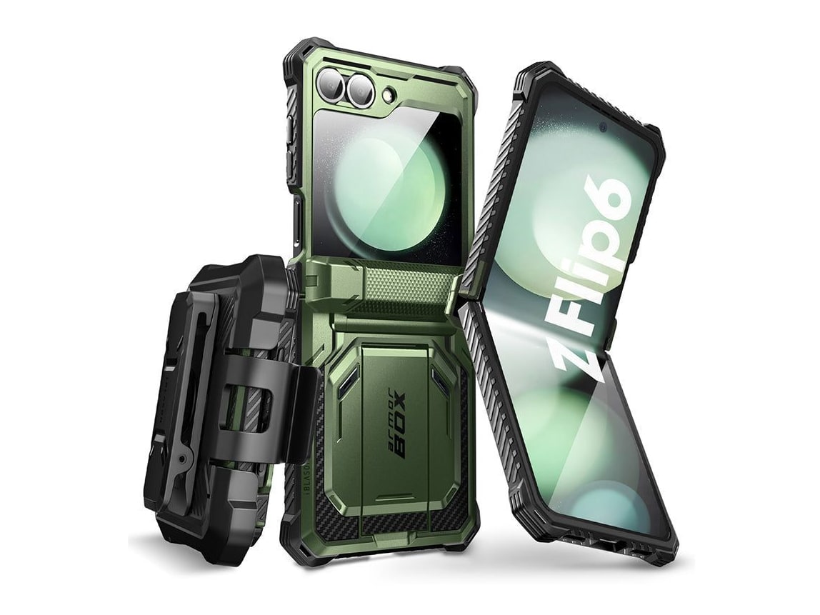 i-Blason - Armorbox - Galaxy Z Flip 6 - Dark Green