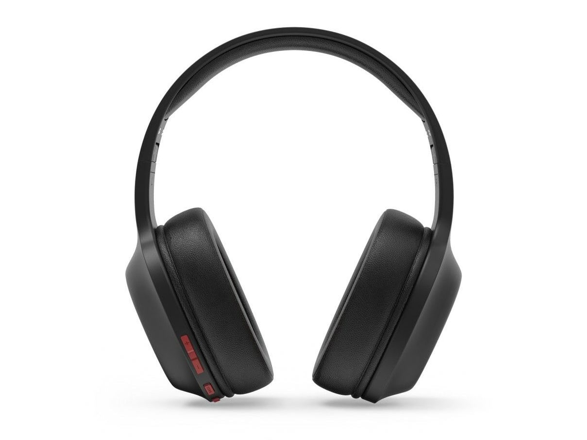 Hama - Spirit Calypso II Wireless Over-Ear Headphones - Black, Red