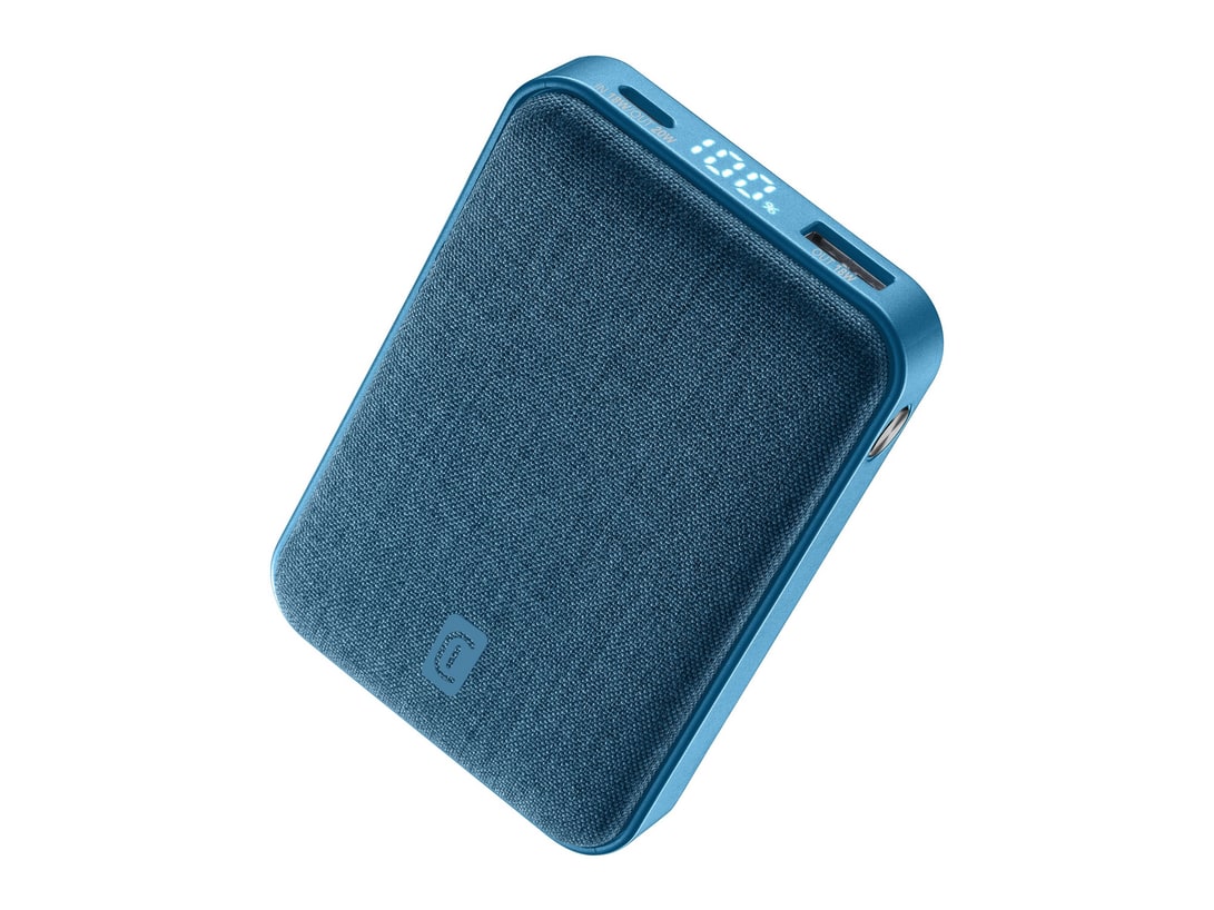 Cellularline - Glam 10000 mAh Blue Power Banks