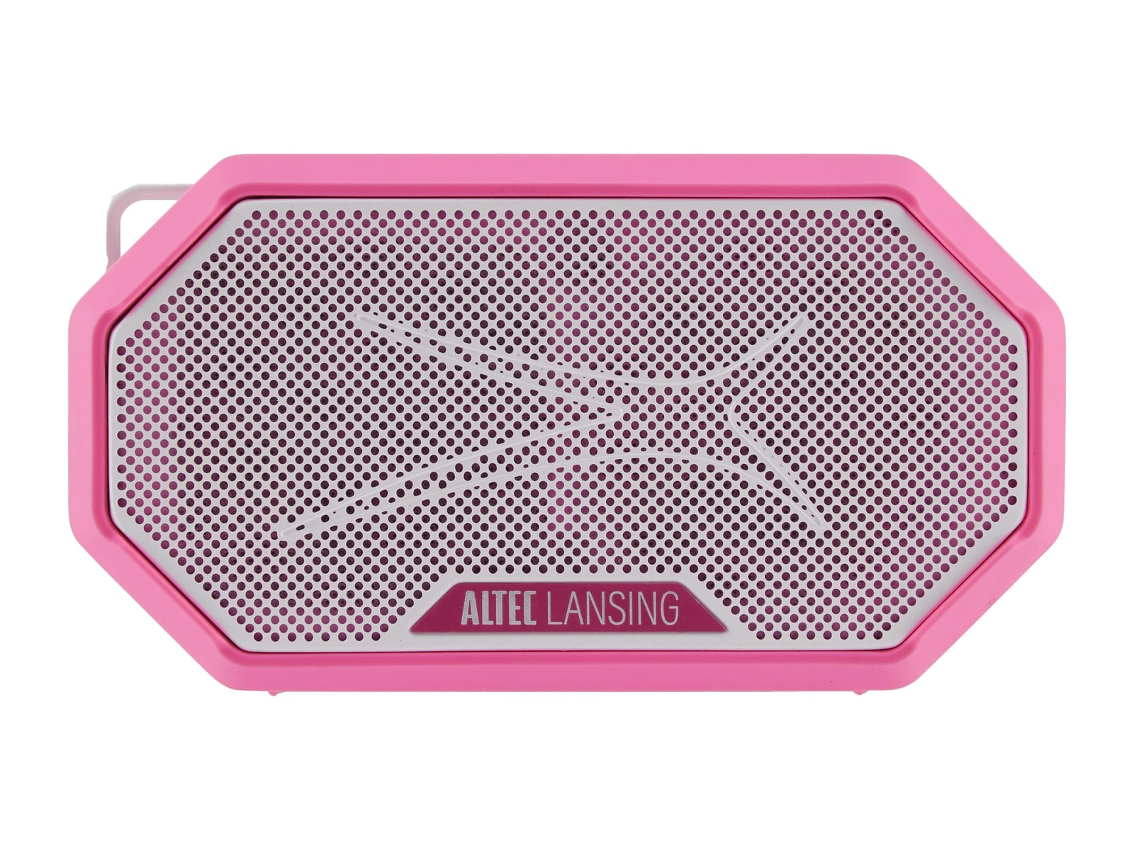 Altec Lansing - HydraMini 2.0 Bluetooth Portable Speakers - Barbie Pink/White