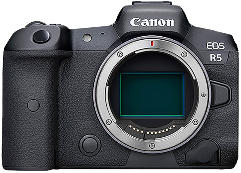 Canon - EOS R5 45 MP Mirrorless Cameras Body Only - Black