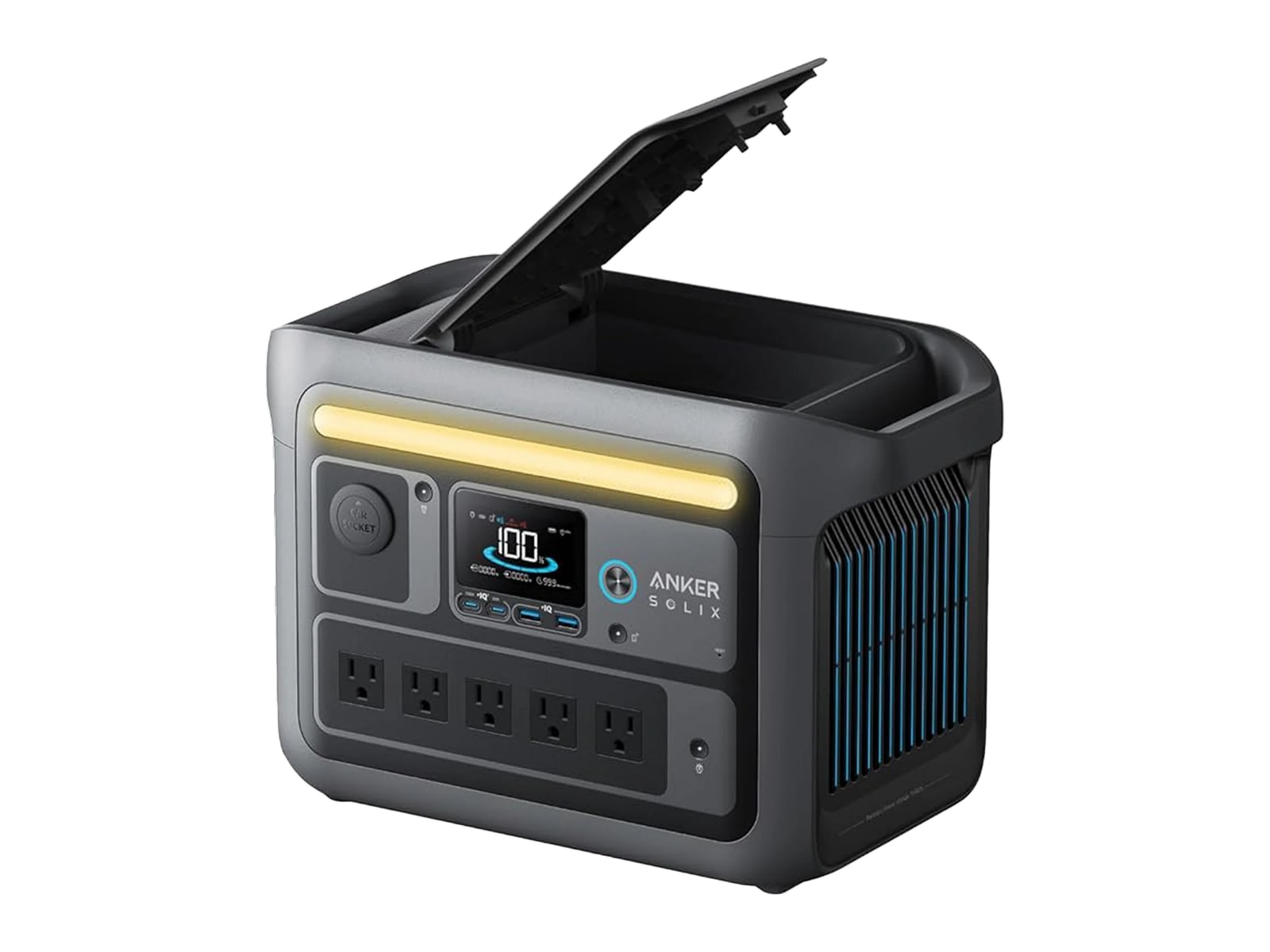Anker - SOLIX C800 768 Wh Portable Power Stations