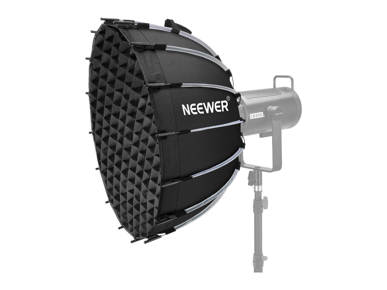 Neewer - 60CM/90CM/120CM Quick Release Parabolic Softbox Camera Accessories