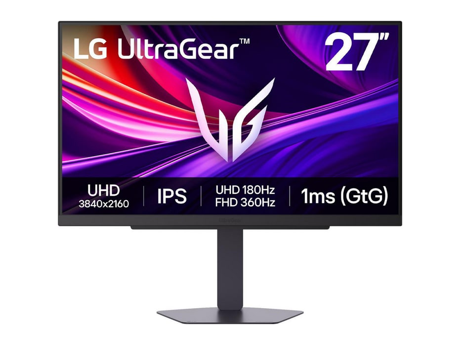 LG - 27" 27G810A-B 4K UHD 180Hz Gaming Monitors