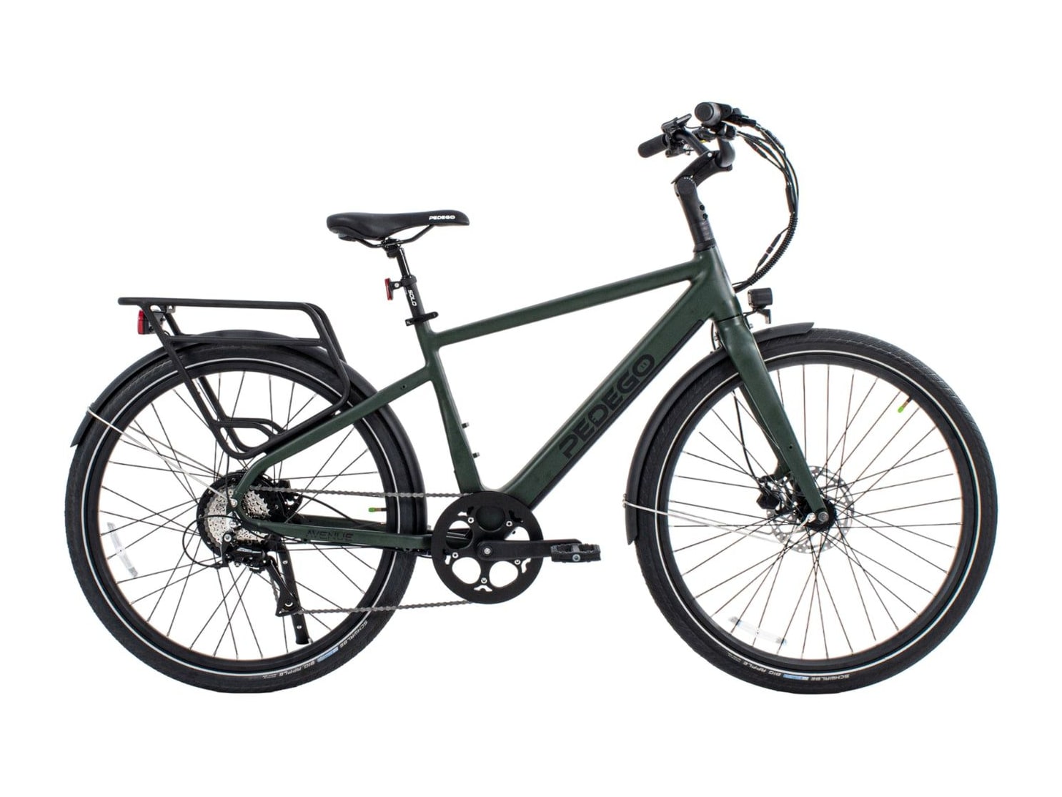Pedego - Avenue Core 28-inch Classic Crocodile Green Electric Bikes