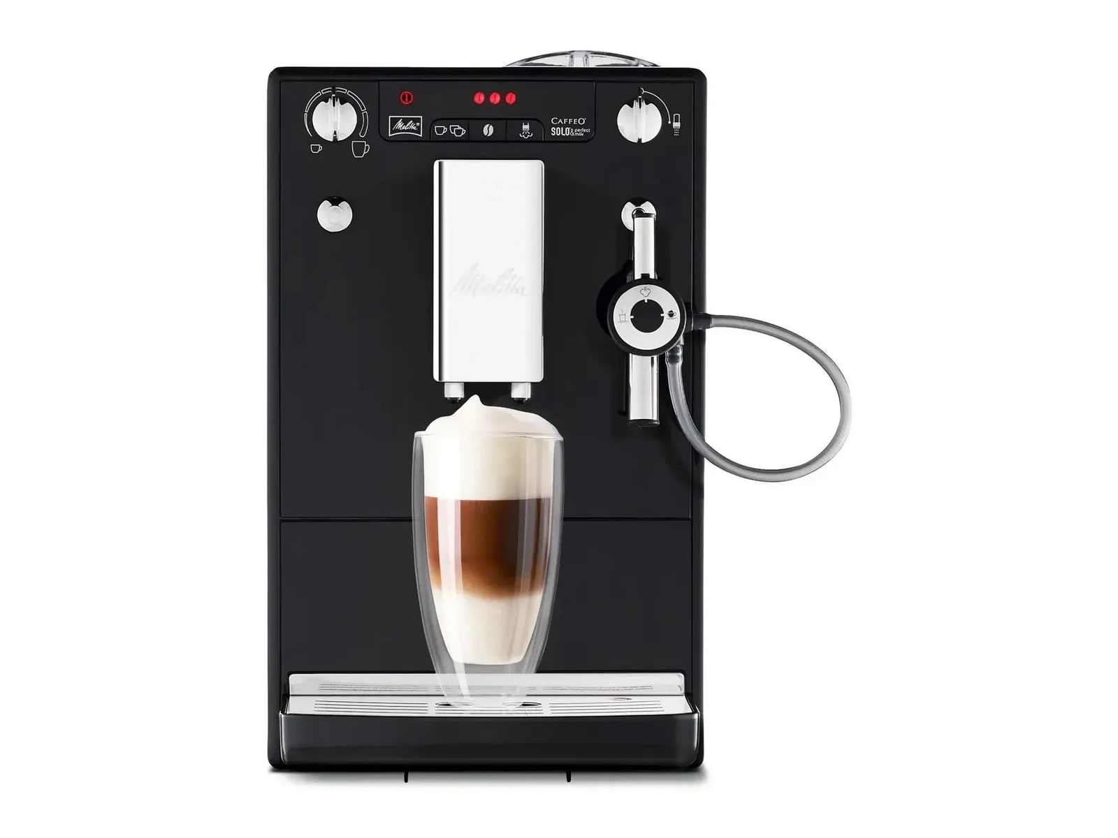 Melitta - E 957-101 Caffeo Solo+perfect Milk Black Coffee Makers