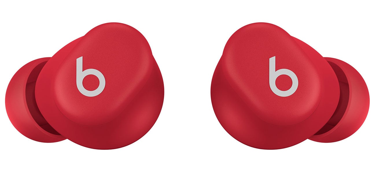 Beats - Solo Buds Bluetooth True Wireless Earbuds - Transparent Red