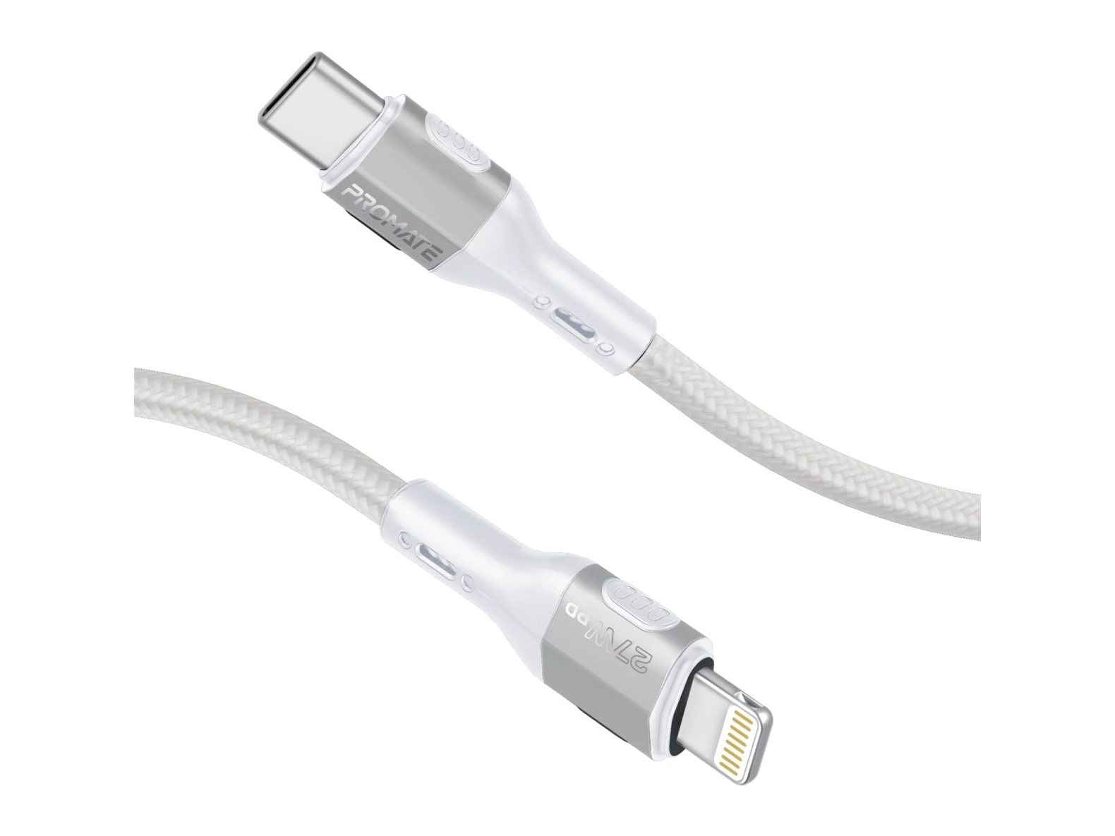 Promate - FletchLink-Ci USB Cables - Gray