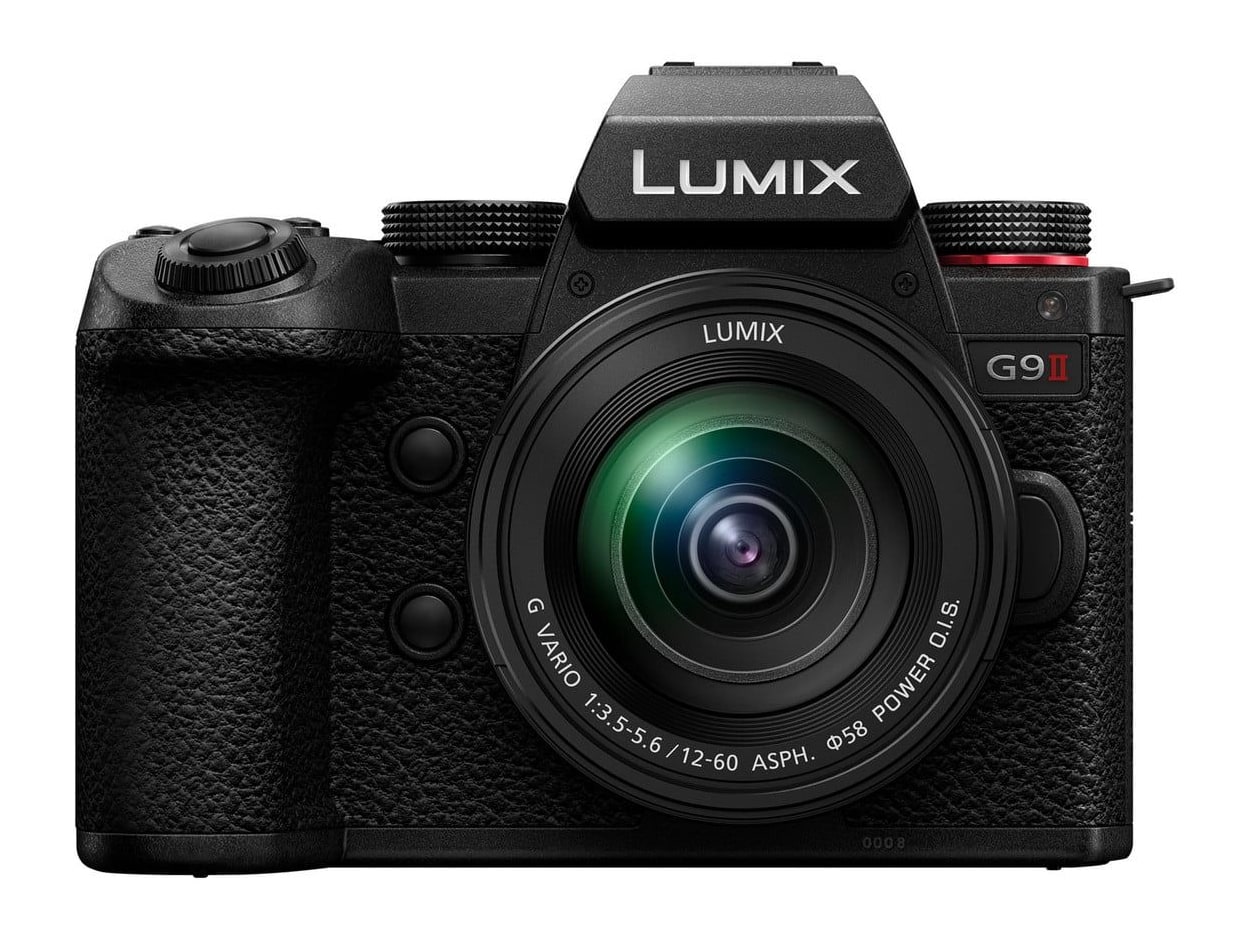 Panasonic - LUMIX G9 II 25.2MP Mirrorless Cameras with 12-60mm f/3.5-5.6 Lens - Black