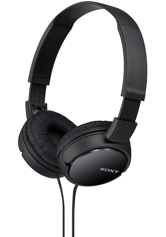 Sony - MDRZX110 On-Ear Headphones - Black