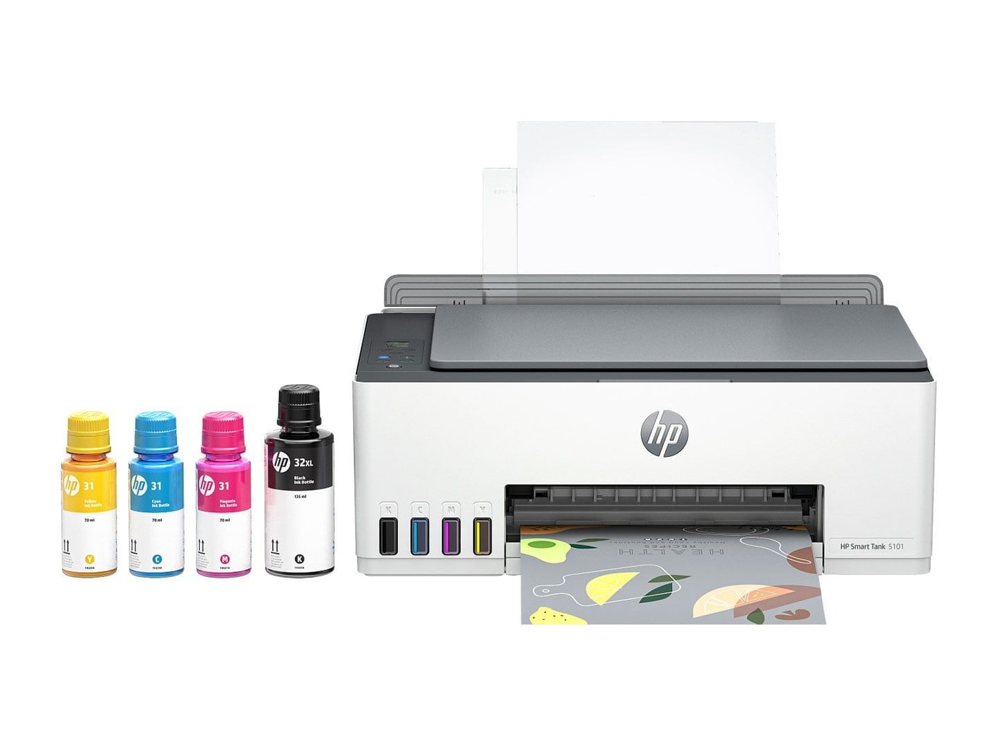 HP - Smart Tank 5101 Wireless Printers - White