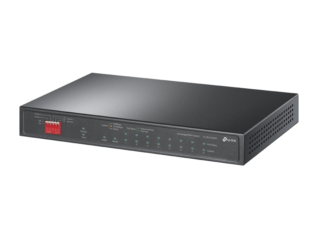 TP-Link - TL-SG1210PP PoE Switches